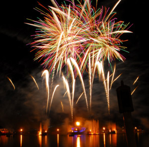 An incentive trip to Walt Disney World in Orlando, Florida ended with a great view of the Magic Kingdom firework show.
