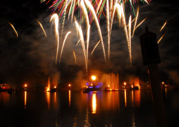 An incentive trip to Walt Disney World in Orlando, Florida ended with a great view of the Magic Kingdom firework show.