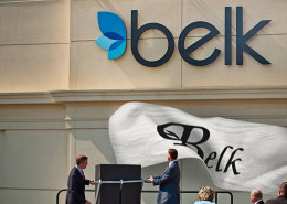 The rebranding events for Belk were multi-day corporate events that included pyrotechnics, fashion shows, an elegant dinner and a kabuki drop.