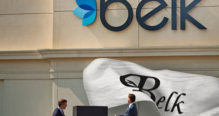 The rebranding events for Belk were multi-day corporate events that included pyrotechnics, fashion shows, an elegant dinner and a kabuki drop.